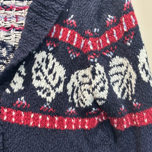 Tommy Bahama Navy and Red Knit Cardigan - Picture 5 of 8